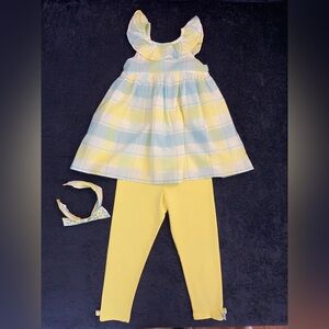 Tommy Bahama Yellow and Blue Plaid Kids Costume